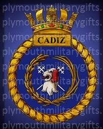 HMS Cadiz Magnet